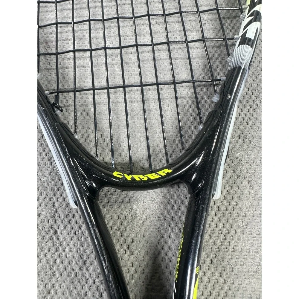 HEAD Cyber Edge Squash Racquet Black Neon Yellow AFT Technology 213049